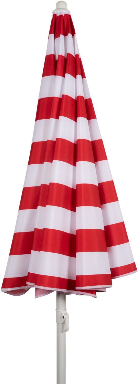 Picnic Time 5.5' Athens Pattern Portable Beach Umbrella                                                                          - view number 3