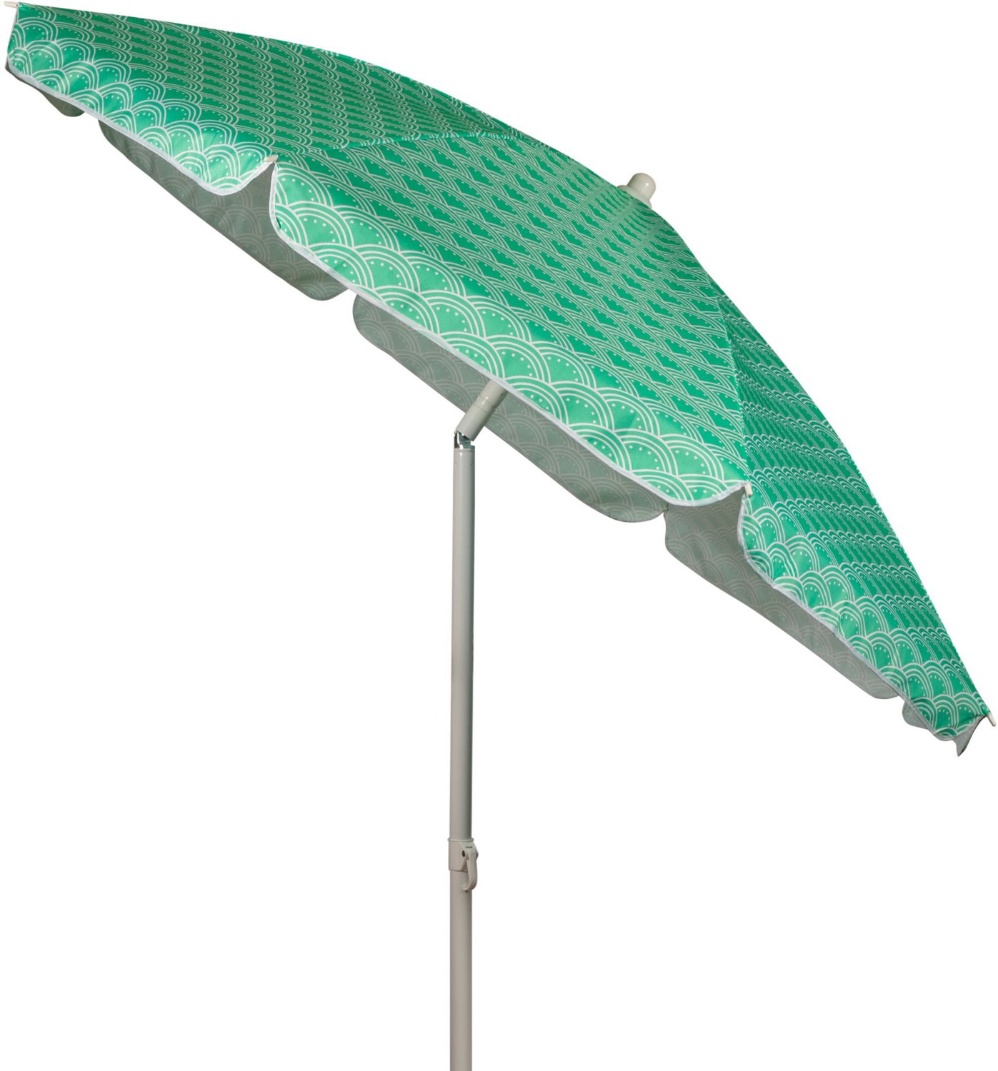 Picnic Time 5.5' Athens Pattern Portable Beach Umbrella