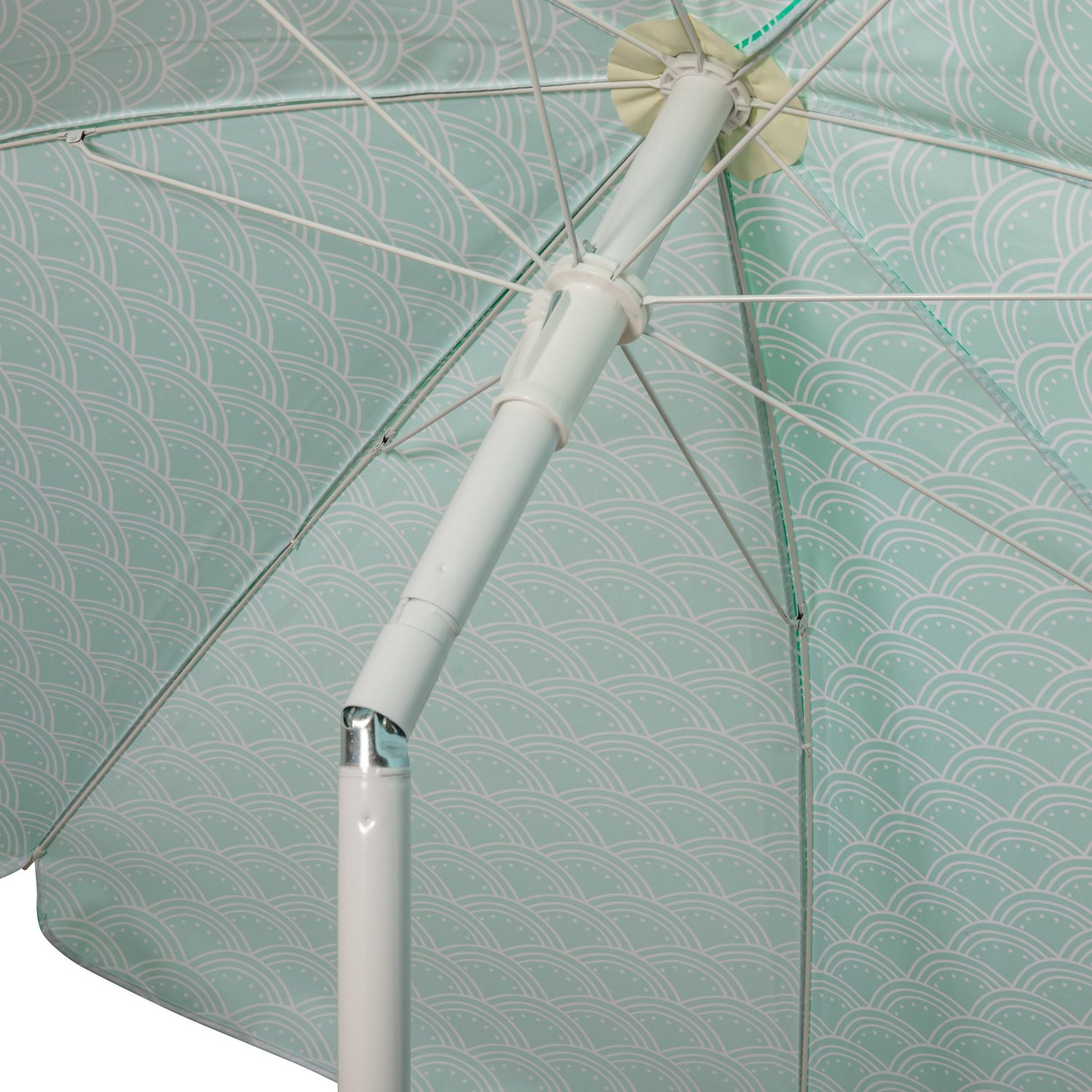 Picnic Time 5.5' Athens Pattern Portable Beach Umbrella