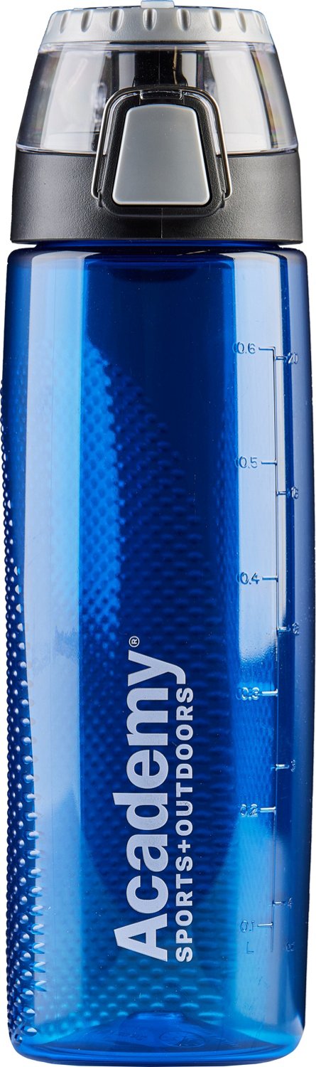 Thermos Hydration Bottle Blue 36oz Alta Series Black Lid Hiking Biking  Outdoors