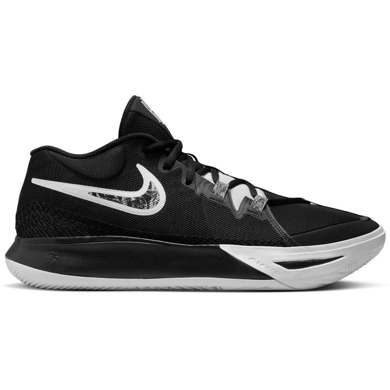Nike Adult Kyrie Flytrap 6 Basketball Shoes Black/White, 09.5 / 11 - Men's Basketball at Academy Sports product image