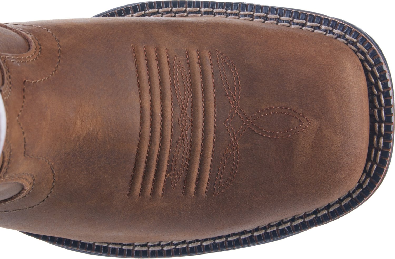 Brazos Men's Maverick Texas Flag Work Boots - view number 3