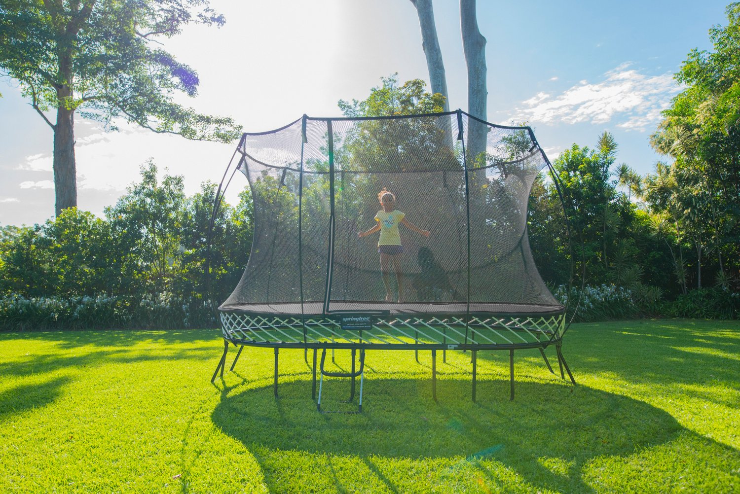 Springfree Large Oval Trampoline Academy