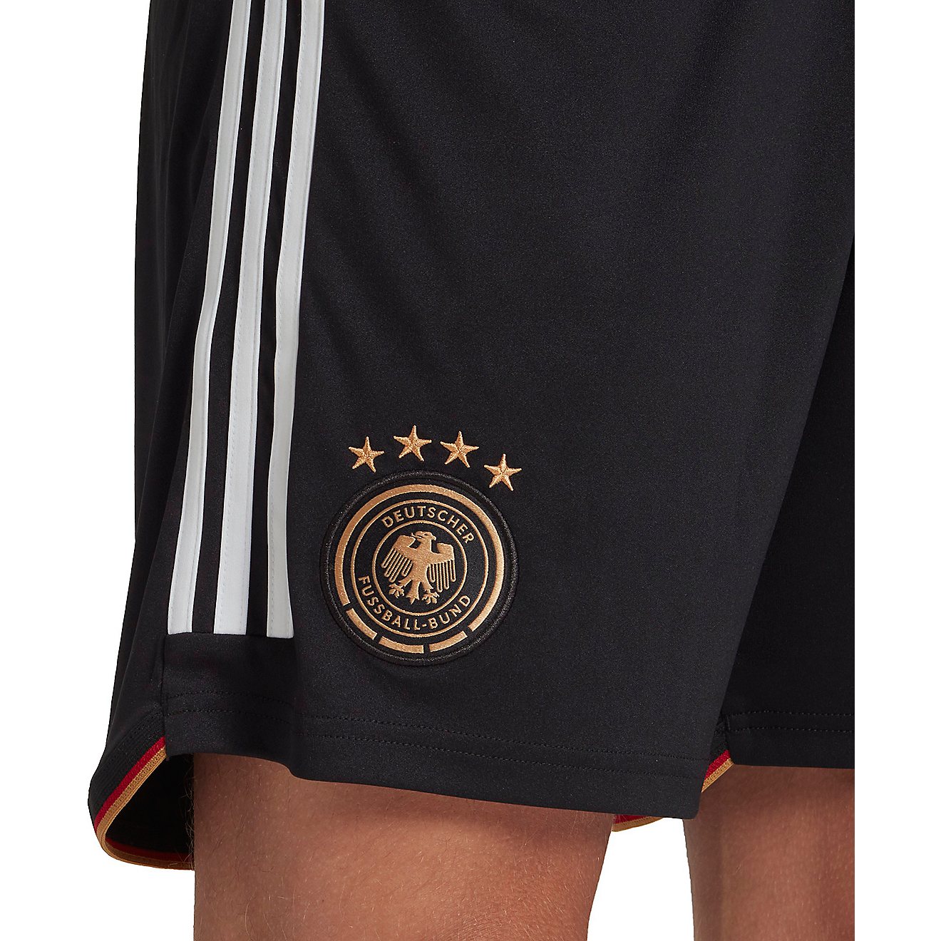 adidas Men's Germany 2022 World Cup Home Shorts                                                                                  - view number 4
