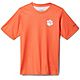 Columbia Sportswear Youth Clemson University Terminal Tackle Short Sleeve Shirt                                                  - view number 1 selected