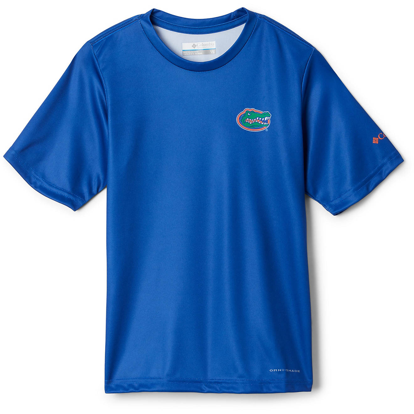 Columbia Sportswear Youth University of Florida Terminal Tackle Short Sleeve Shirt                                               - view number 1