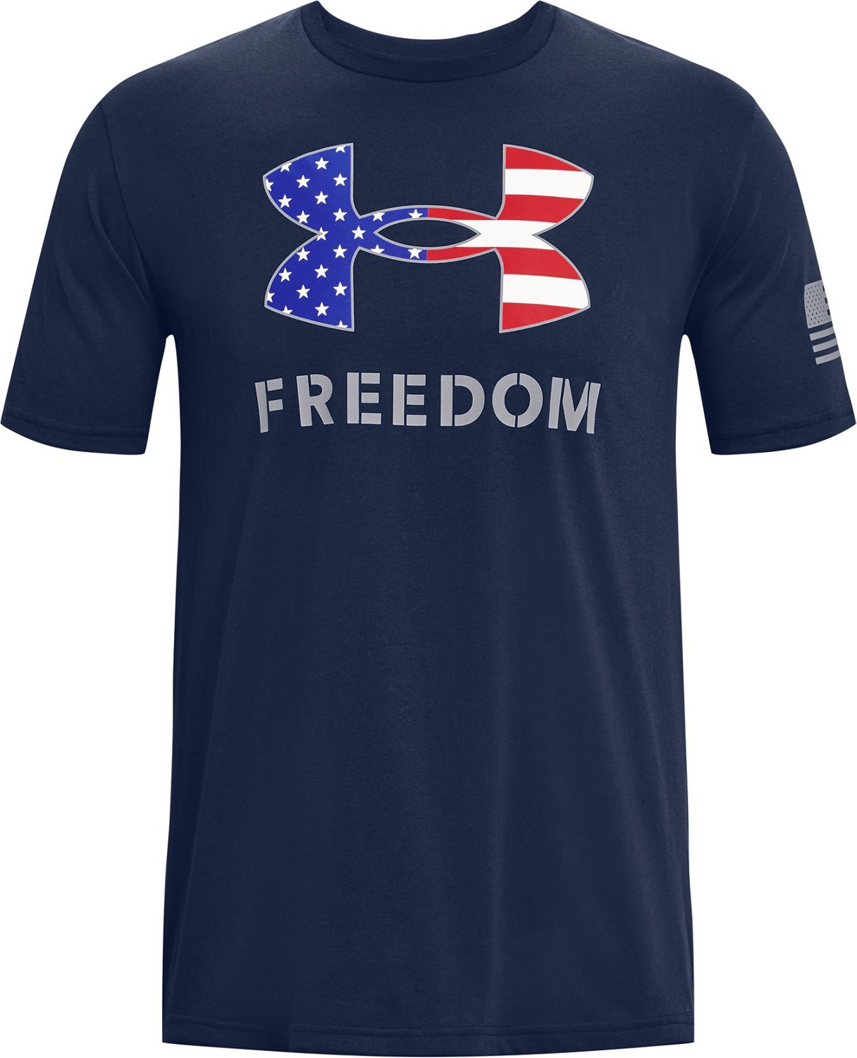 Under Armour Men's New Freedom Logo Short Sleeve T-shirt - view number 4