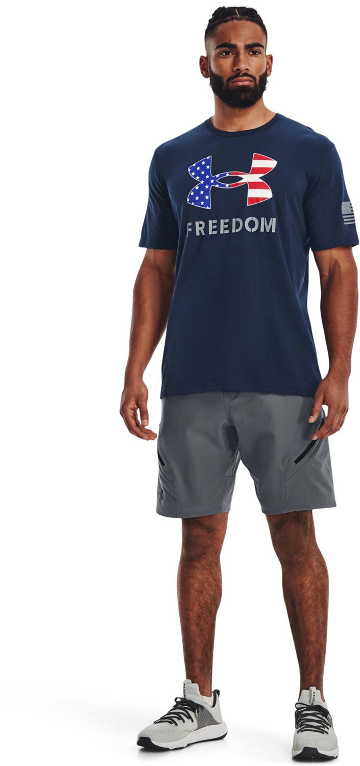 Under Armour Men's New Freedom Logo Short Sleeve T-shirt