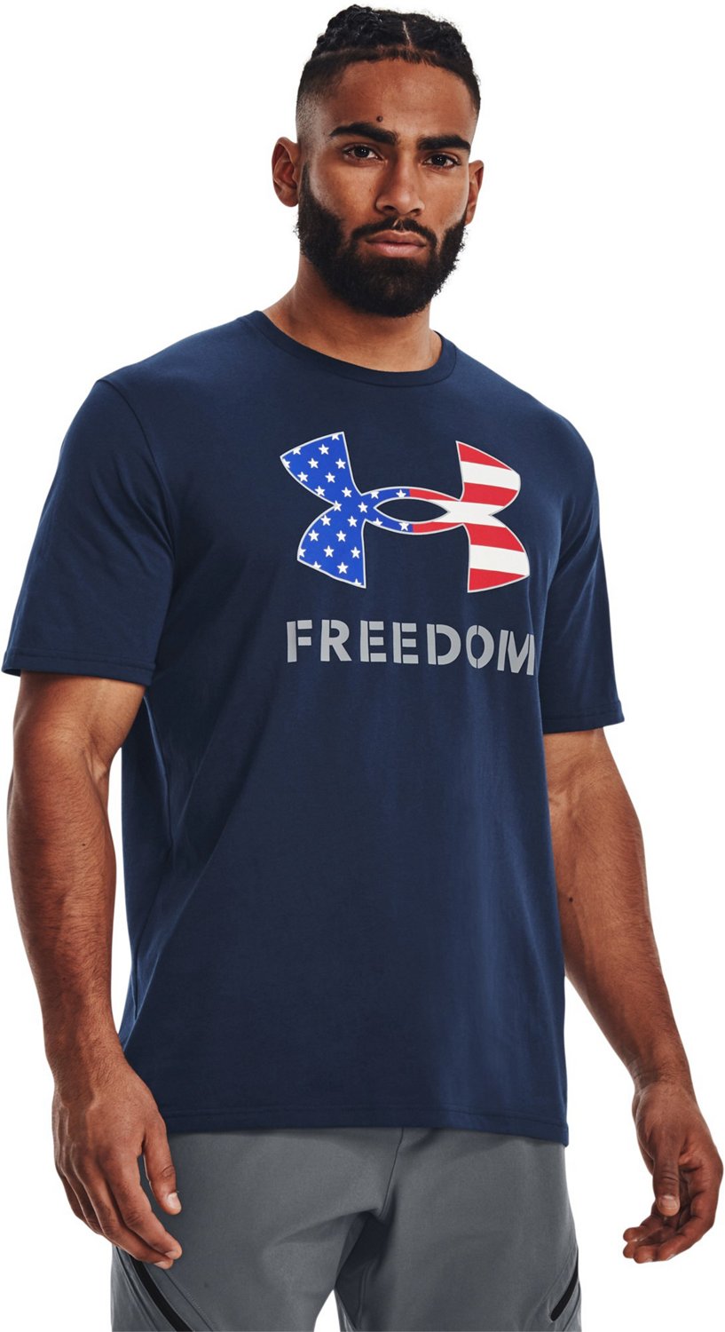 Under Armour Men's New Freedom Logo Short Sleeve T-shirt - view number 2
