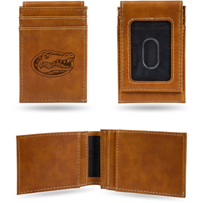 Rico University of Florida Laser Engraved Front Pocket Wallet - NCAA Novelty at Academy Sports
