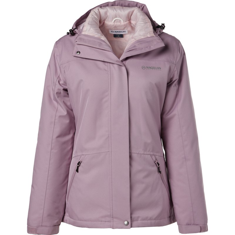 Magellan Outdoors Women's Chimney Rock 3in1 Systems Jacket Purple Light, Small - Women's Ski Outerwear at Academy Sports product image
