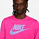 Nike Men's Sportswear Icon Futura Long Sleeve T-shirt                                                                            - view number 3 image
