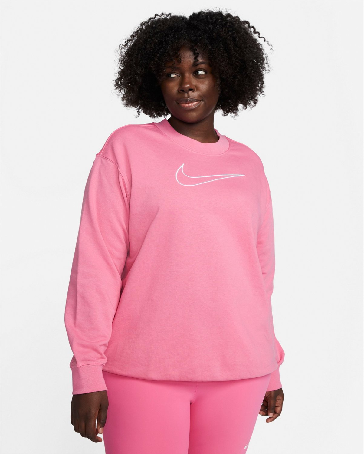 Nike Women's Get Fit Plus Size Long Sleeve T-shirt | Academy