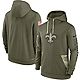 Nike Men's New Orleans Saints Salute to Service Logo Pullover Hoodie                                                             - view number 1 image