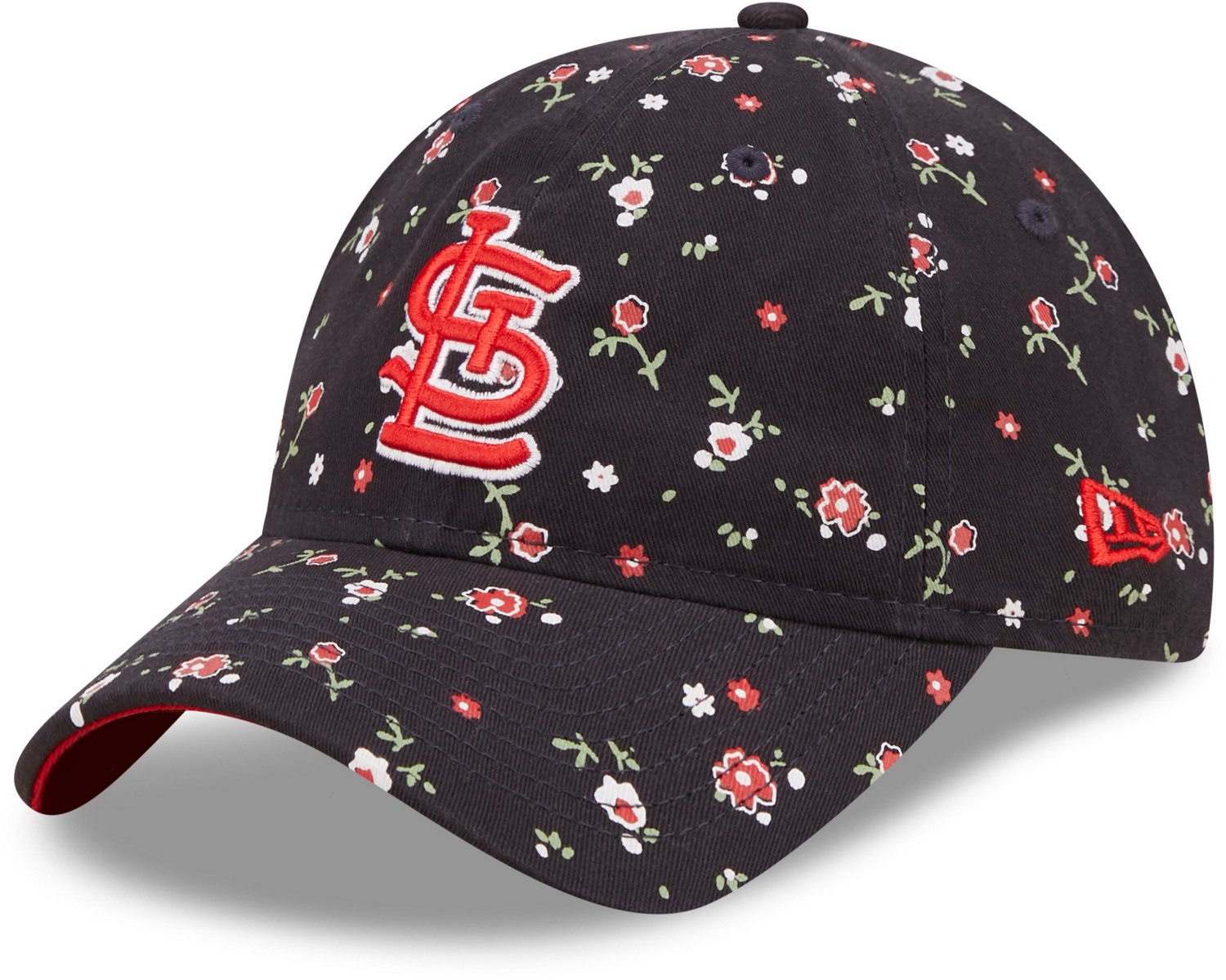 St. Louis Cardinals New Era Women's Floral Morning 9TWENTY Adjustable Hat -  Camo