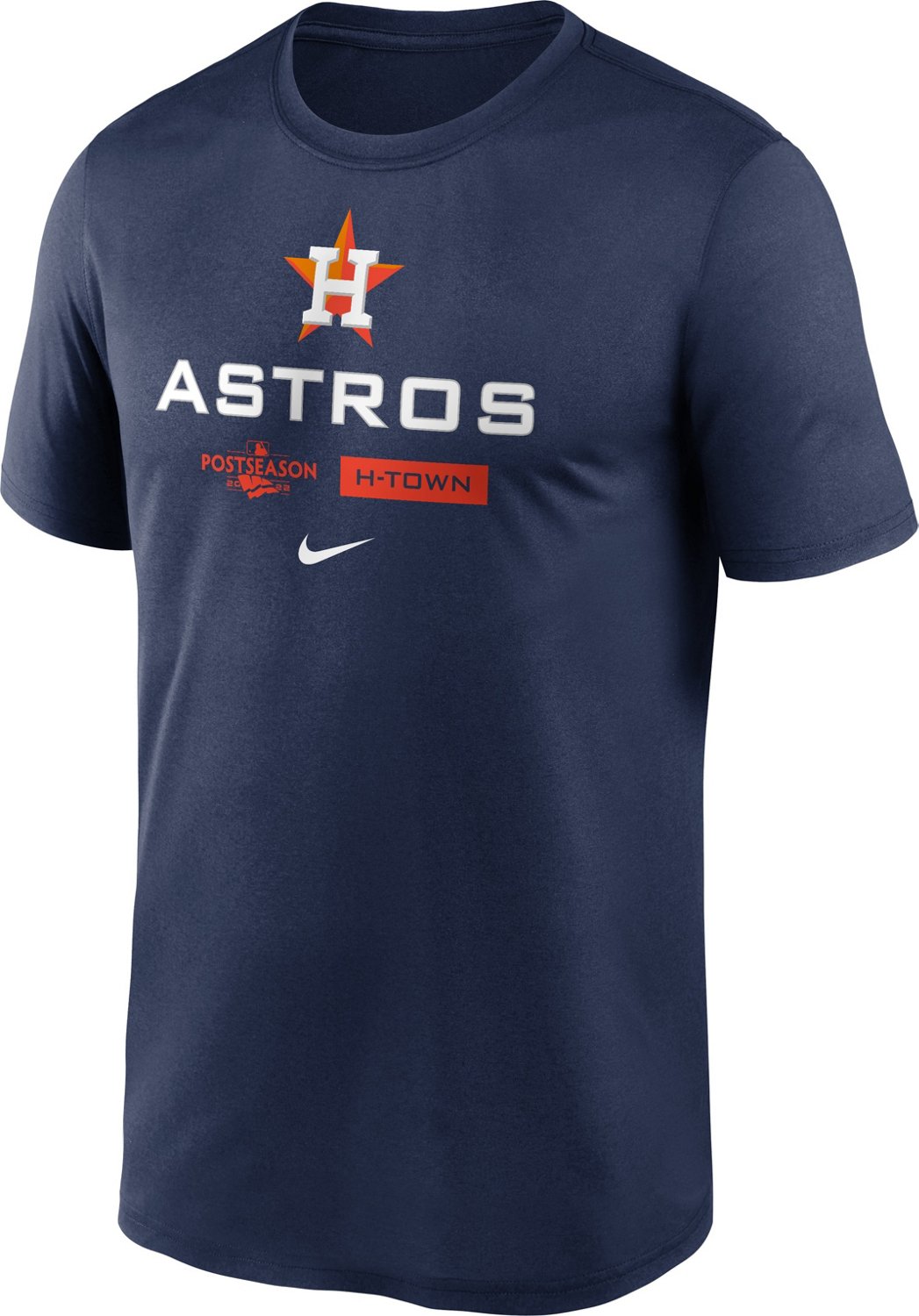 Nike Men's Houston Astros 2022 Authentic Collection Postseason Dugout Short  Sleeve T-shirt