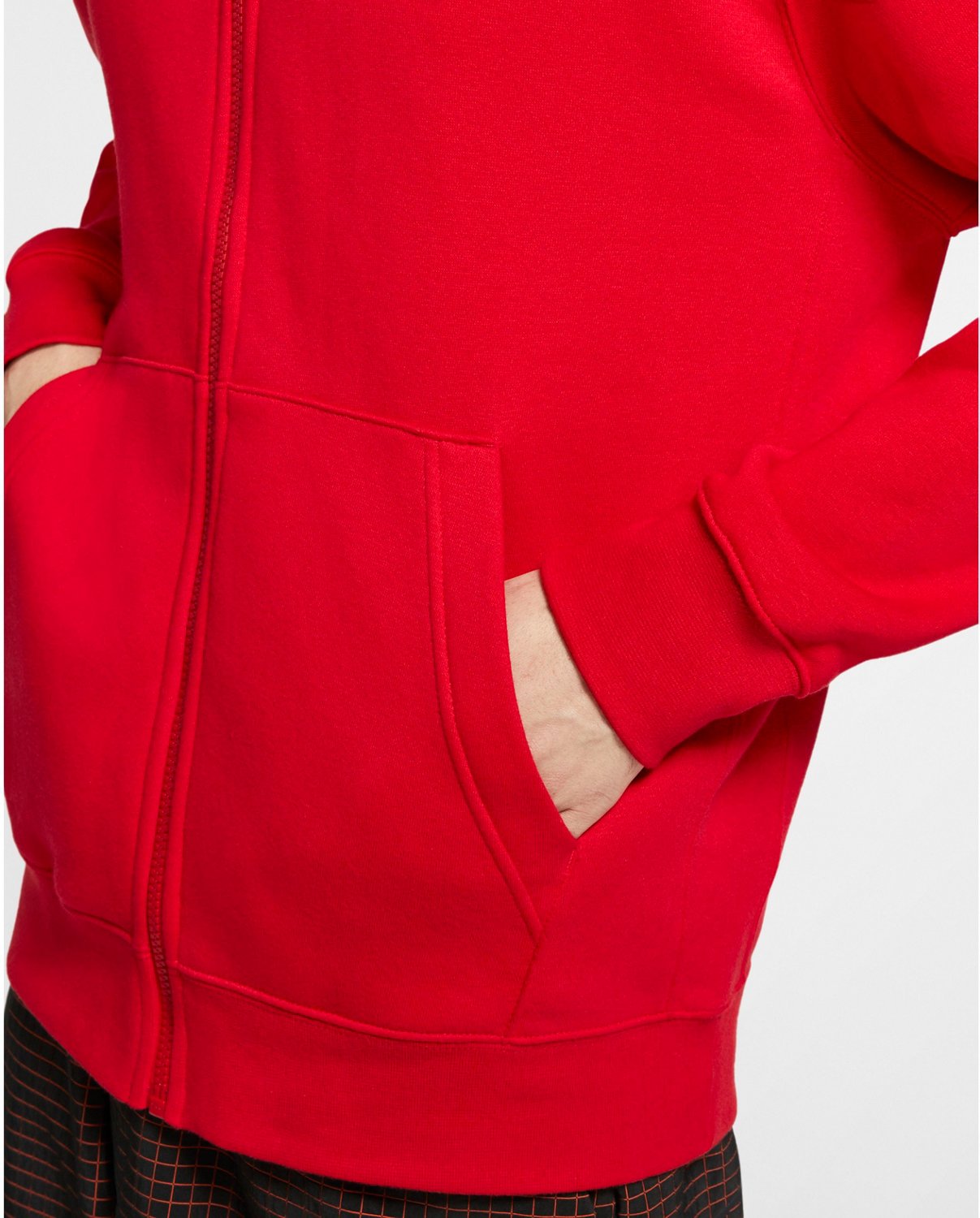 Nike Men's Sportswear Club Fleece Full-Zip Hoodie                                                                                - view number 4