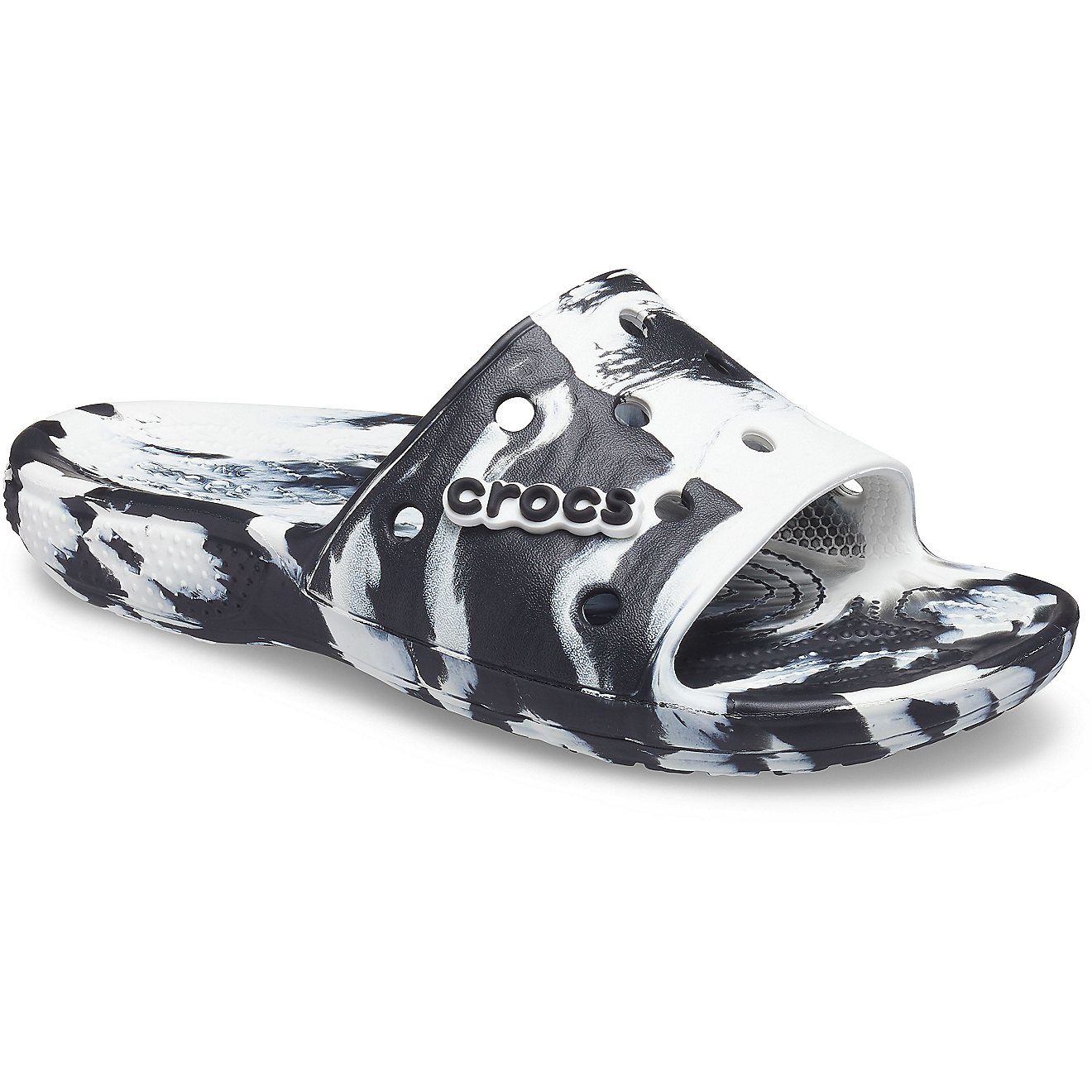 Crocs Adults’ Classic Marbled Slides                                                                                           - view number 3