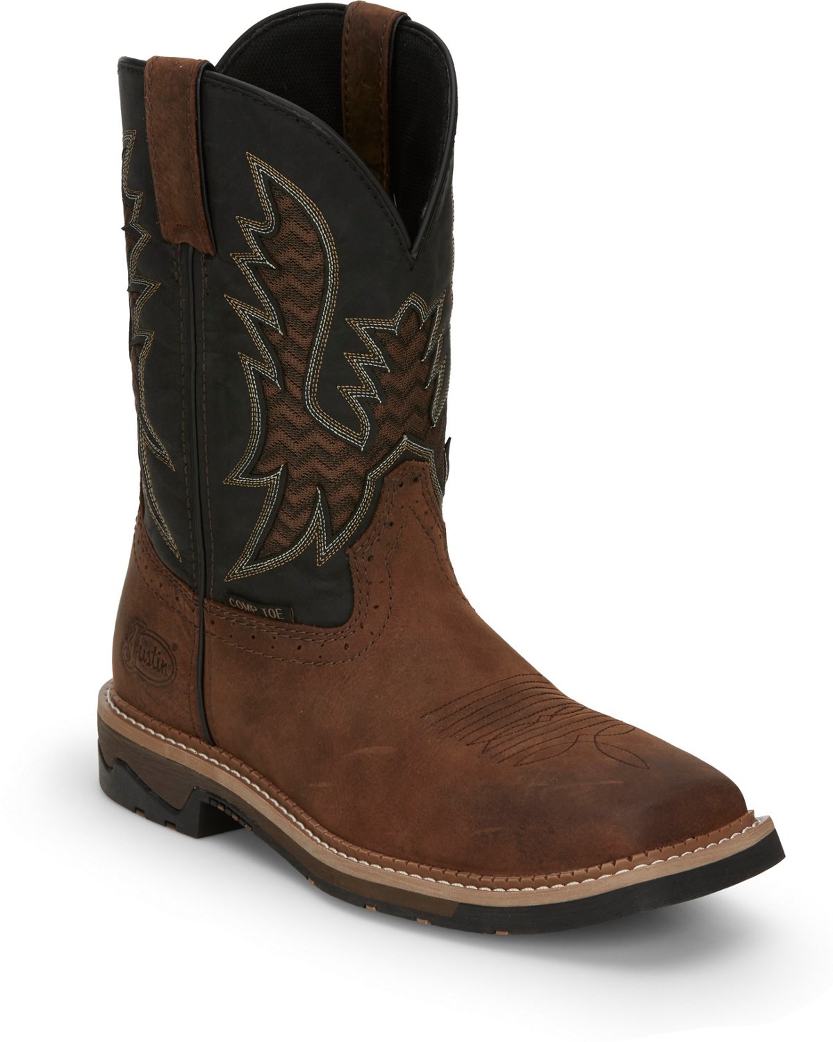 Justin Men’s Stampede Bolt Composite Toe Work Boots - view number 3