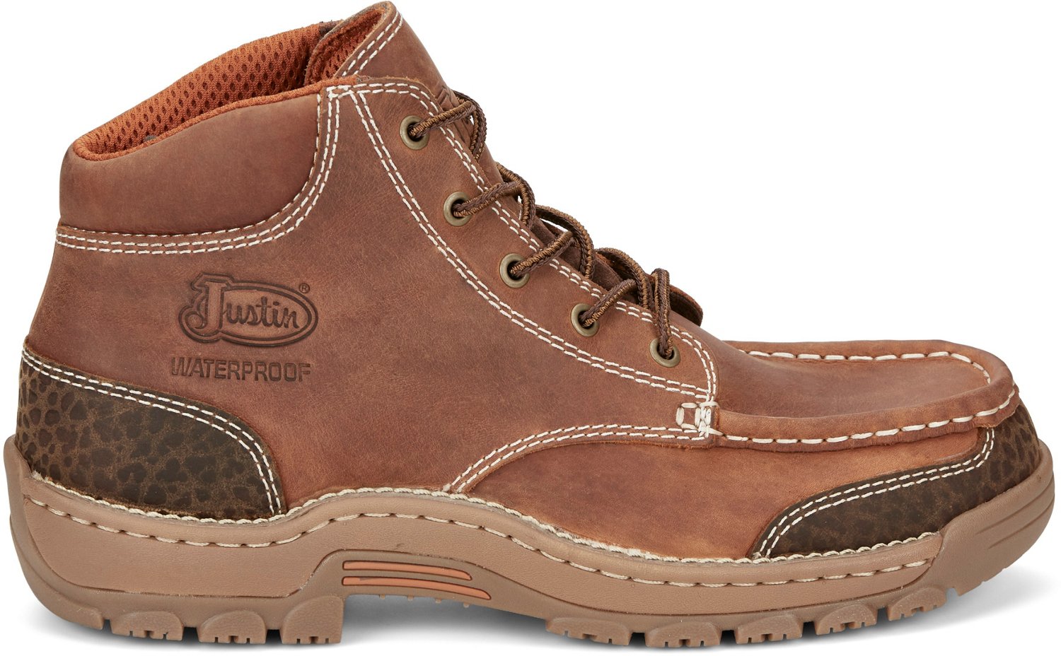 Justin men's original outlet workboots stampede snake boots