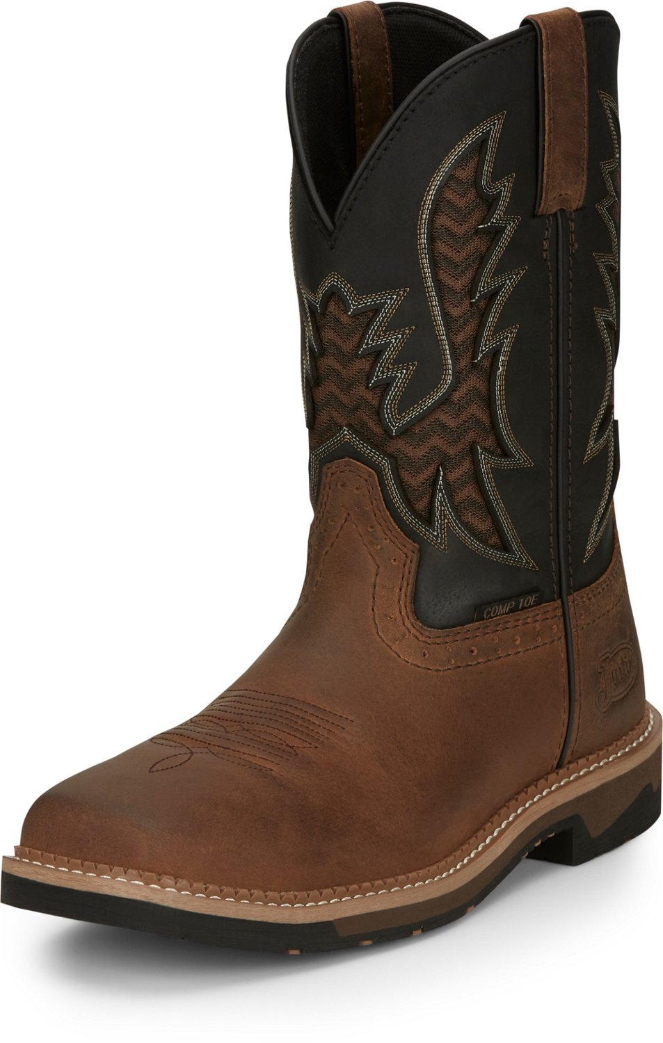 Justin Men’s Stampede Bolt Composite Toe Work Boots - view number 4