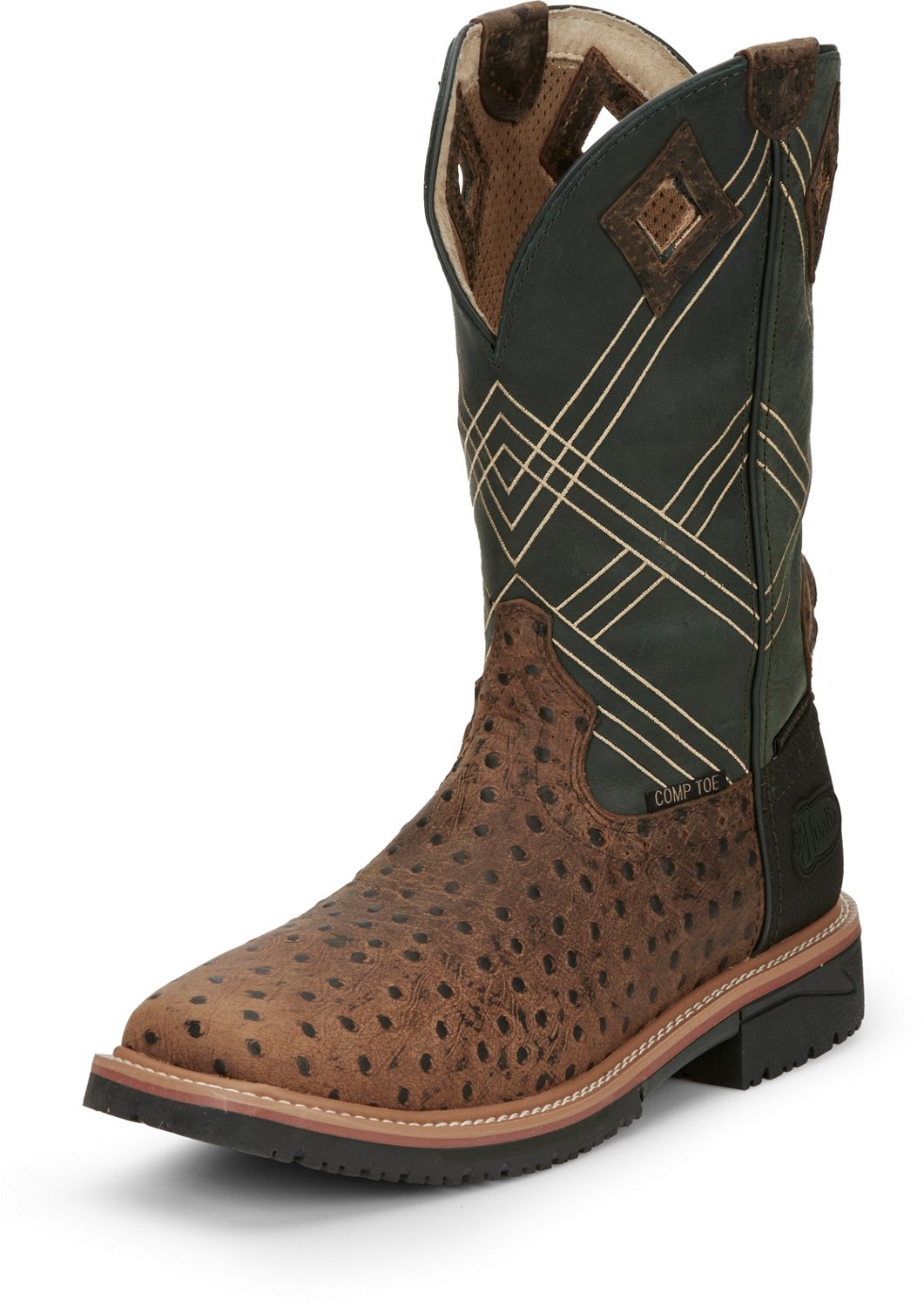 Justin Men’s Dalhart Nano Composite Toe Work Boots - view number 4