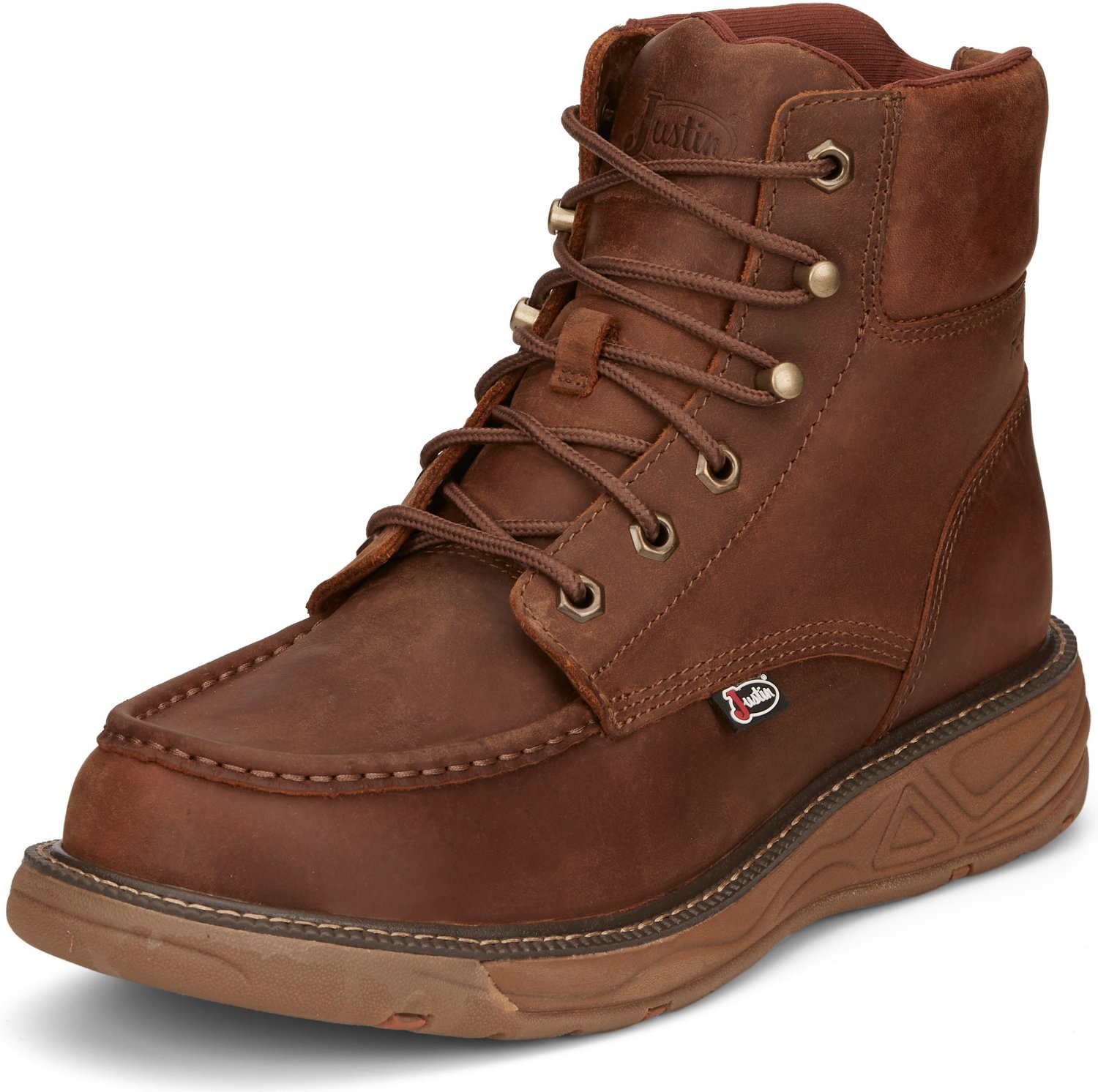 Justin Boots Men's Stampede Rush Moc Toe Boots Academy