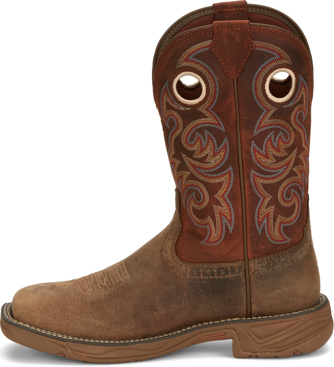 Justin Boots Men's Stampede Rush Boots Free Shipping at Academy