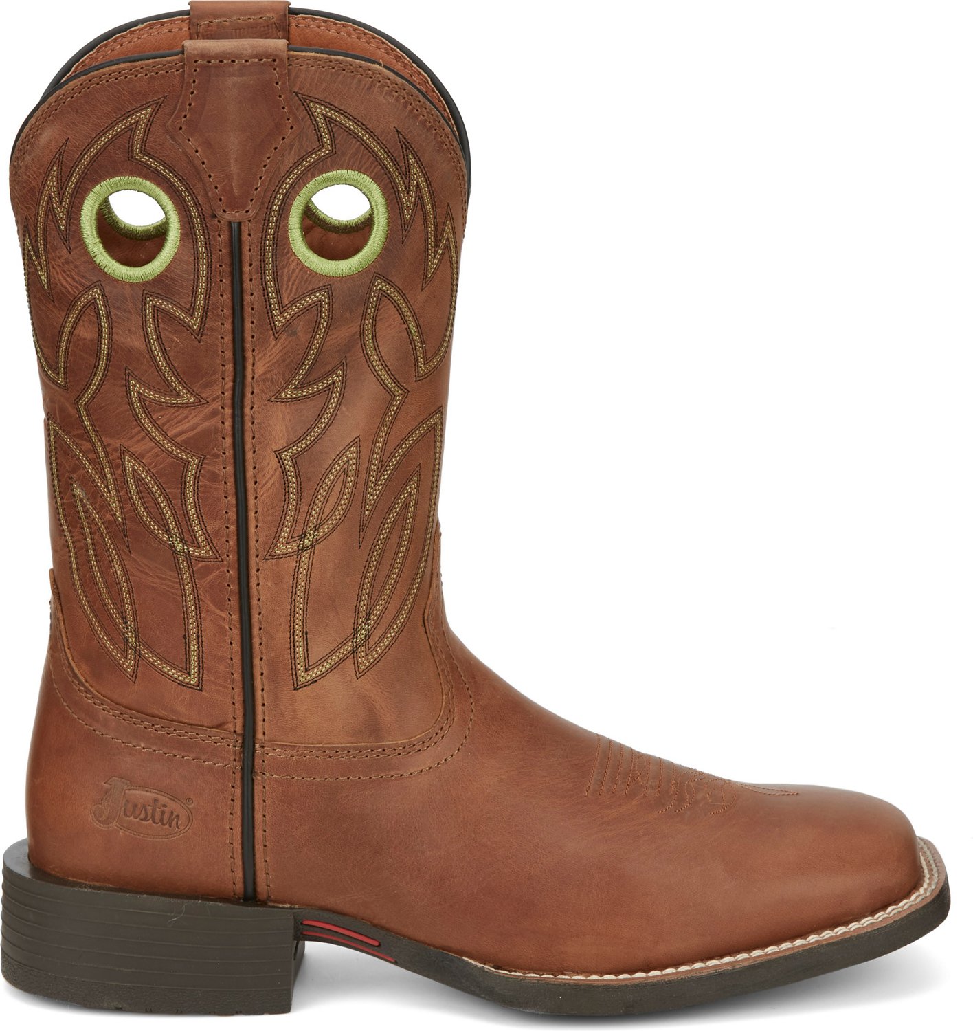 Justin Boots Men s Stampede Bowline Western Boots Academy