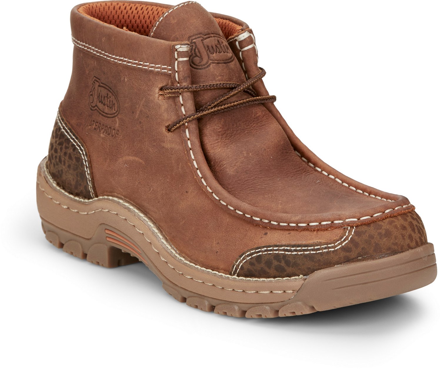 Justin Boots Men's Stampede Crafton Soft Toe Work Boots Academy