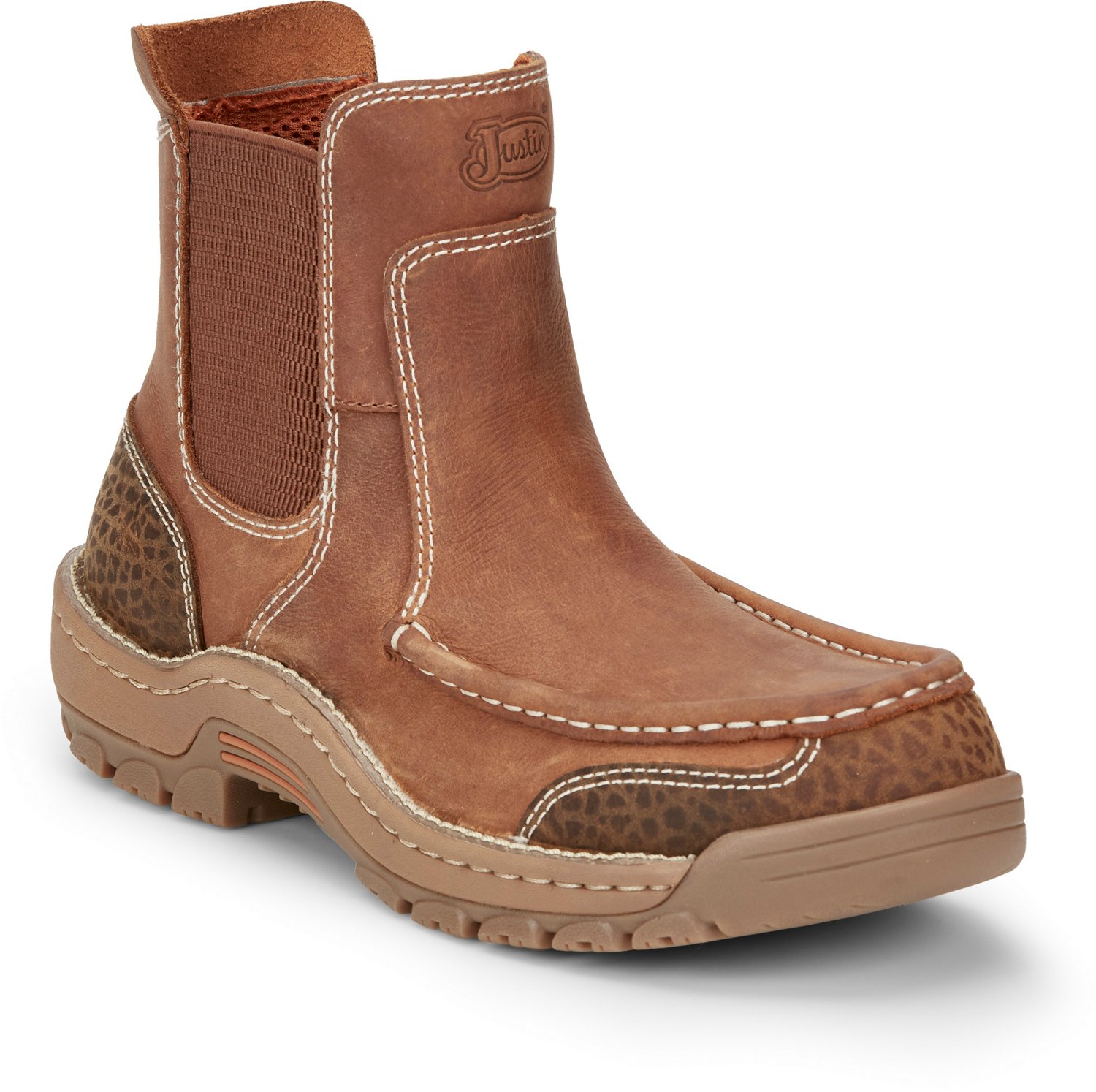 Justin Boots Men's Stampede Channing Soft Toe Work Boots - view number 3