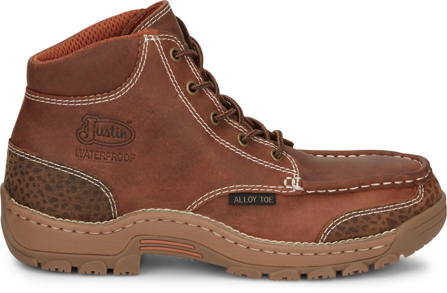 Justin steel toe boots academy sale