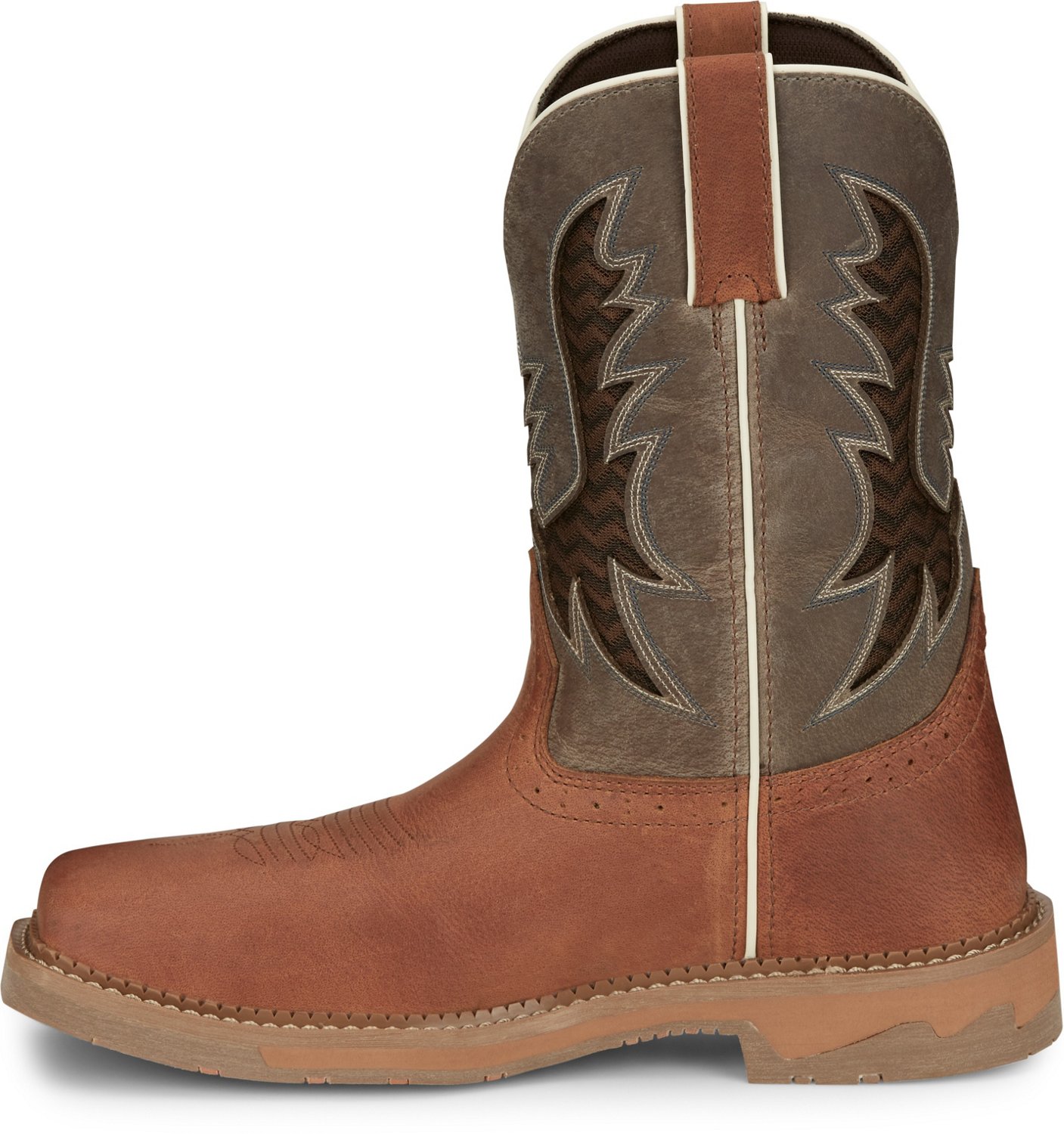 Justin Men’s Stampede Bolt Soft Toe Work Boots - view number 2
