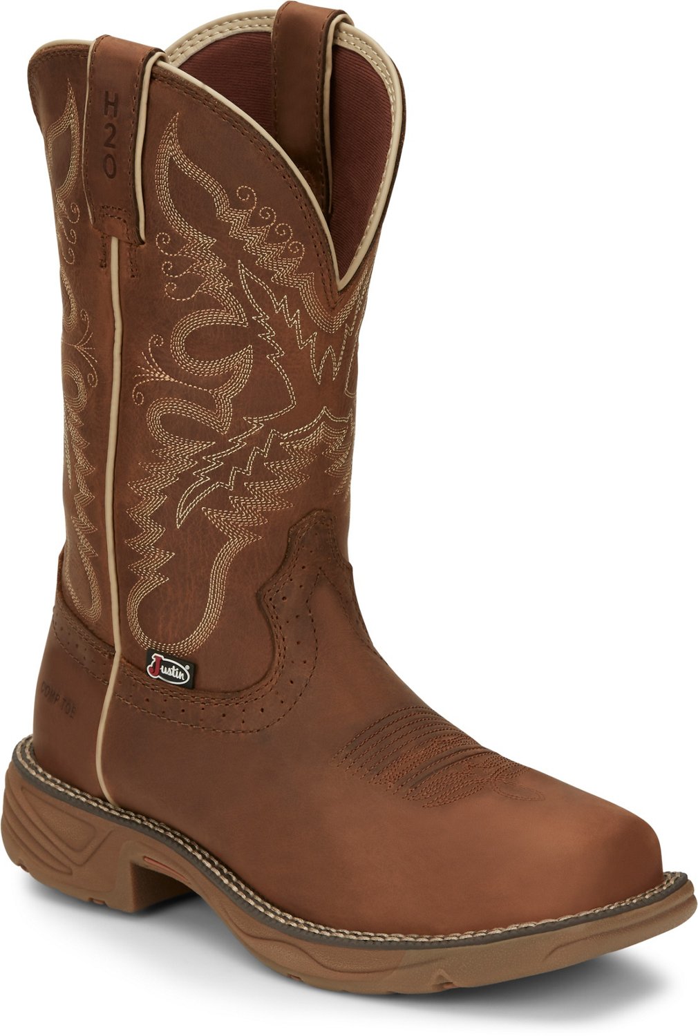 Justin Boots Women's Stampede Rush Composite Safety Toe Work Boots