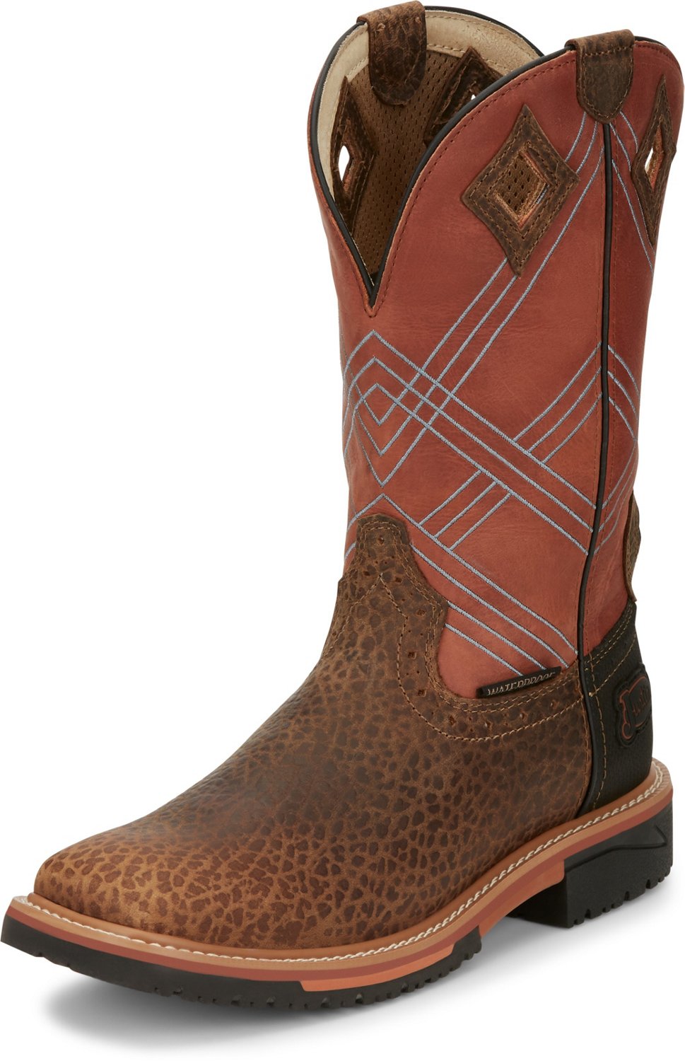 soft toe work boots waterproof