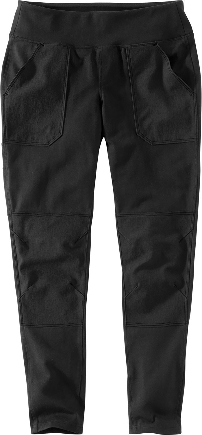  Carhartt Women's Force Fitted Midweight Utility Legging, Oyster  Gray, X-Small Tall: Clothing, Shoes & Jewelry