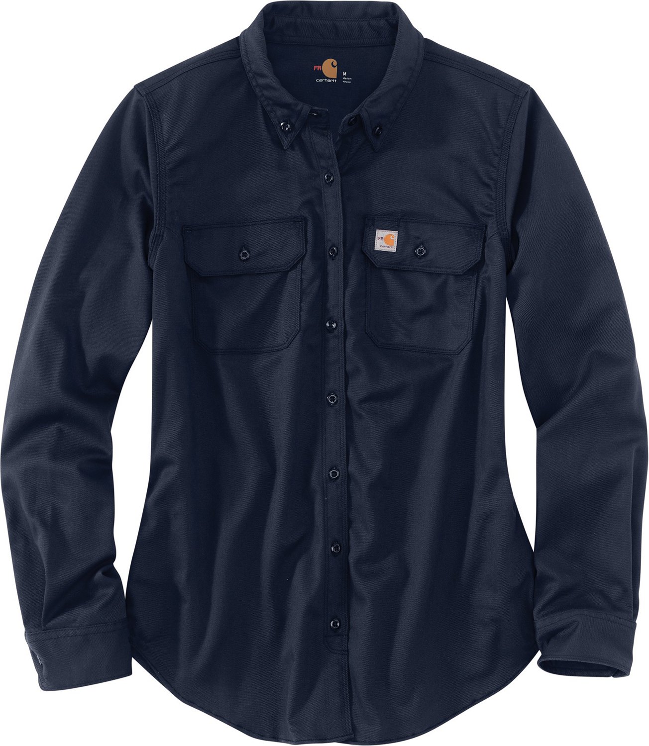 Carhartt Women's Flame Resistant Rugged Flex Twill Work Shirt - view number 3