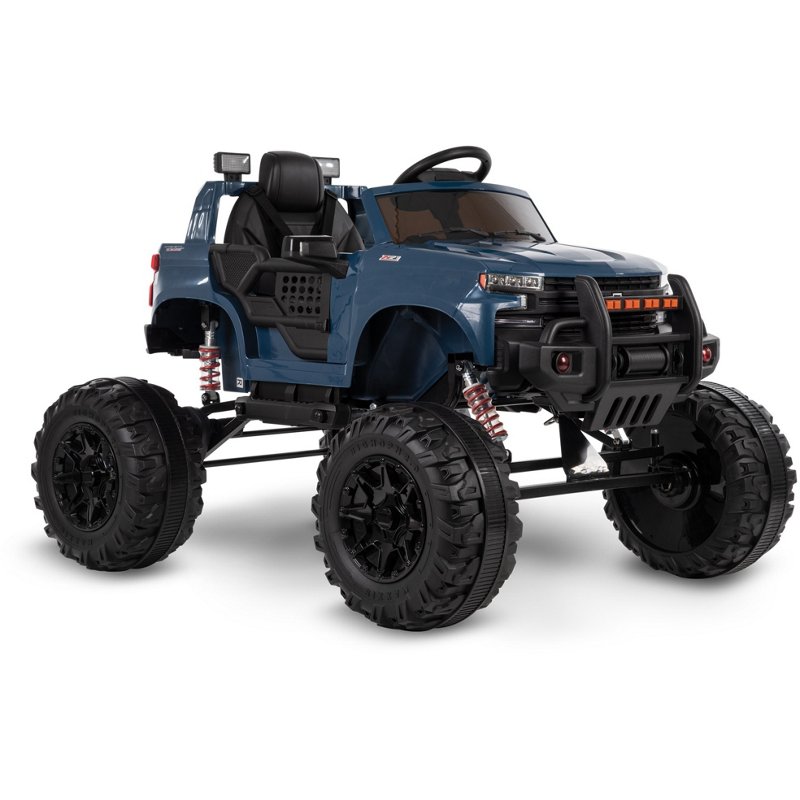 Huffy 24V Silverado Monster Truck Battery Ride On Blue - Motorized Wheel Goods at Academy Sports