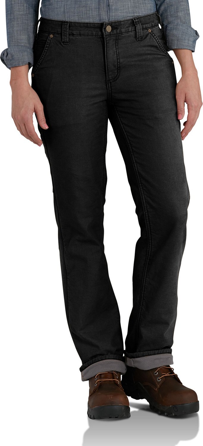 carhartt fleece lined work pants