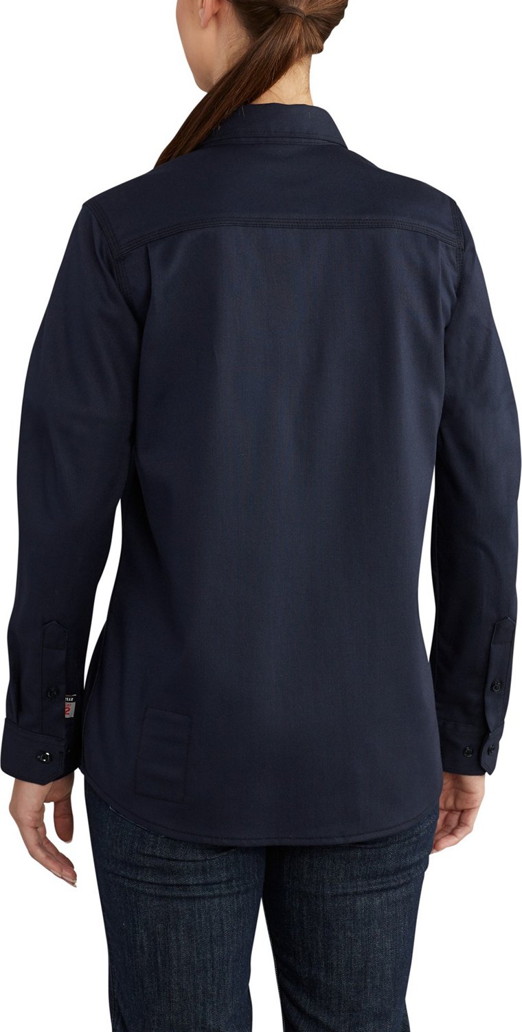 Carhartt Women's Flame Resistant Rugged Flex Twill Work Shirt - view number 2
