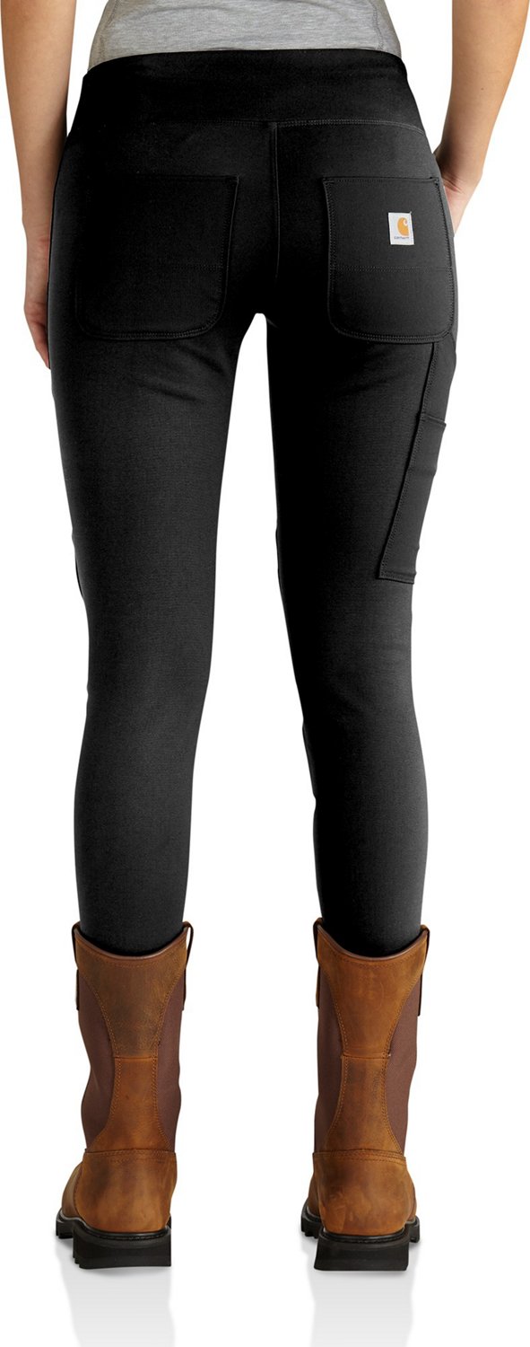 Carhartt Women's Force Fitted Lightweight Utility Leggings, Tarmac, 2X -  103609X-217-2X