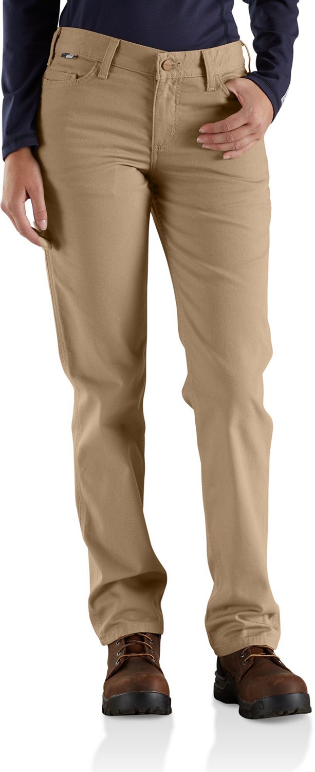 Carhartt Women's FR Original-Fit Rugged Flex Canvas Work Pants