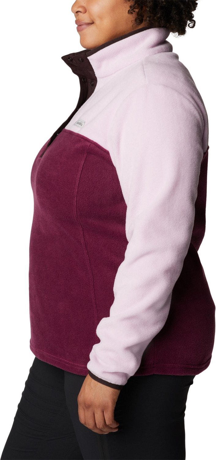 Columbia Sportswear Women's Benton Springs 1/2 Snap Plus Size Pullover - view number 2