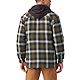 Dickies Men’s Hydroshield Fleece Hooded Flannel Shirt Jacket                                                                   - view number 3 image
