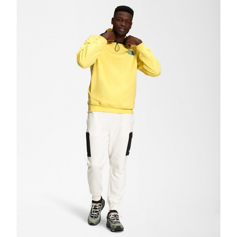 The North Face Men's Coordinates Pullover Hoodie Yellow/Black, 2X-Large - Men's Longsleeve Outdoor Tops at Academy Sports product image