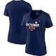Fanatics Women's Houston Astros 2022 Postseason Participant Locker Room Short Sleeve T-shirt                                     - view number 3 image