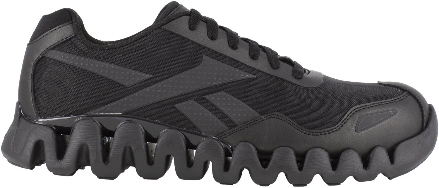 Reebok Men s Zig Pulse Athletic Work Shoes Black