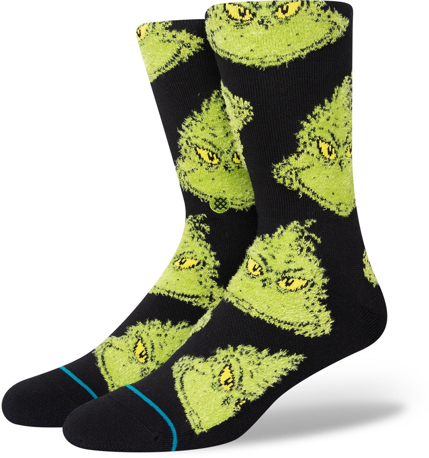 Stance Mean One Crew Socks Free Shipping at Academy