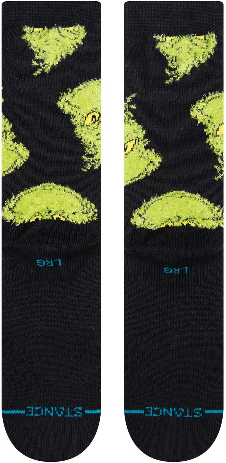 Stance Mean One Crew Socks Free Shipping at Academy