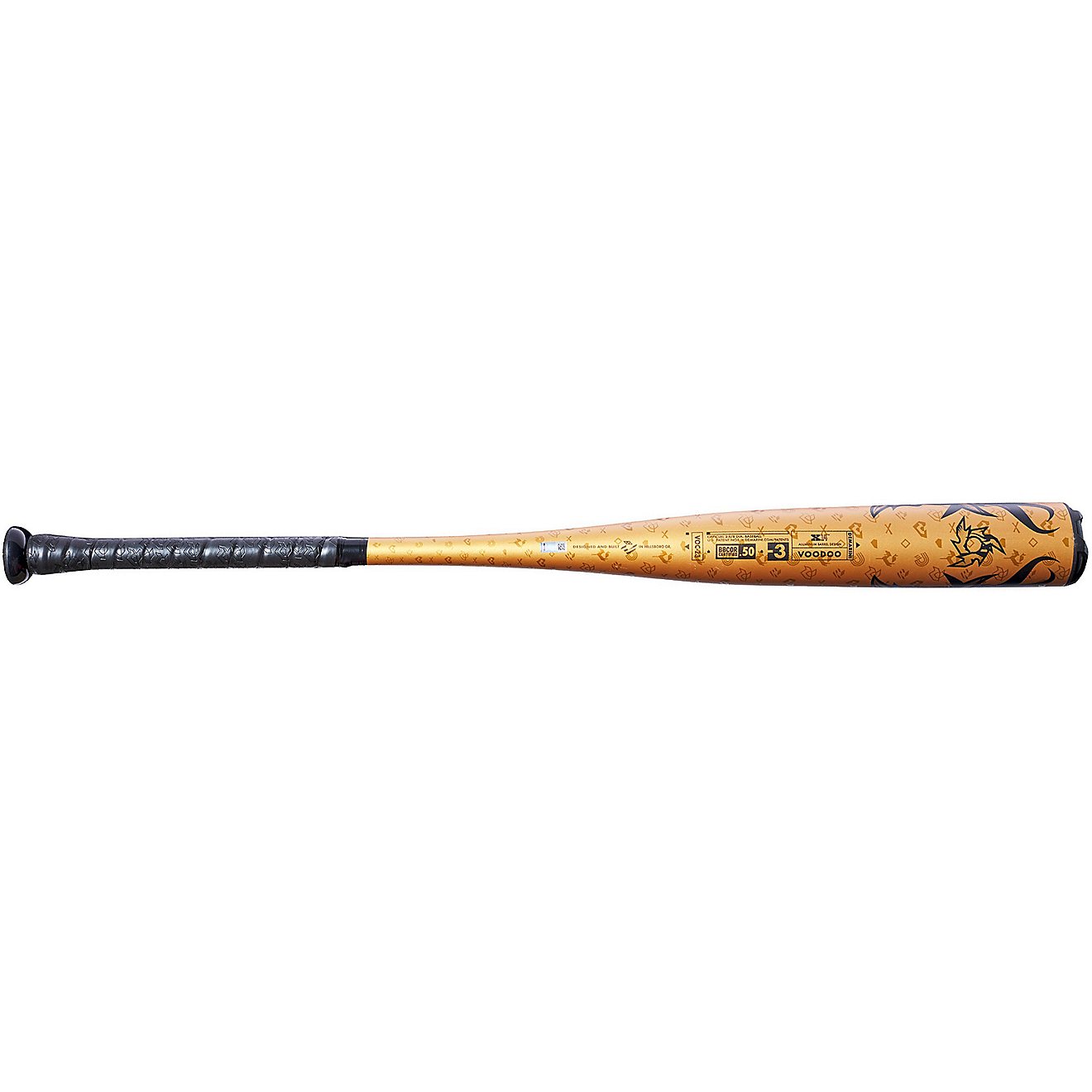 DeMarini 2023 Voodoo One Gold BBCOR Baseball Bat -3                                                                              - view number 4